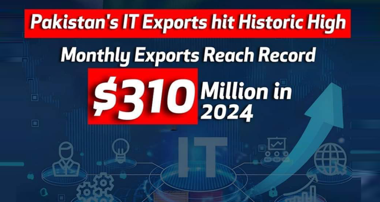 Pakistan's IT Exports Hit Record High: $310 Million