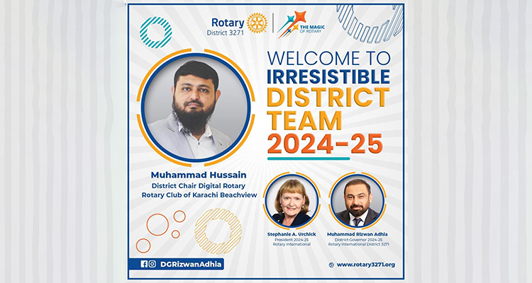 Rotary District 3271 Proudly Welcomes the Irresistible District Team for 2024-25
